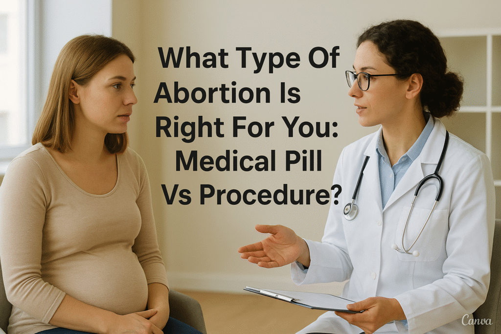 What type of abortion is right for you: medical pill vs procedure?