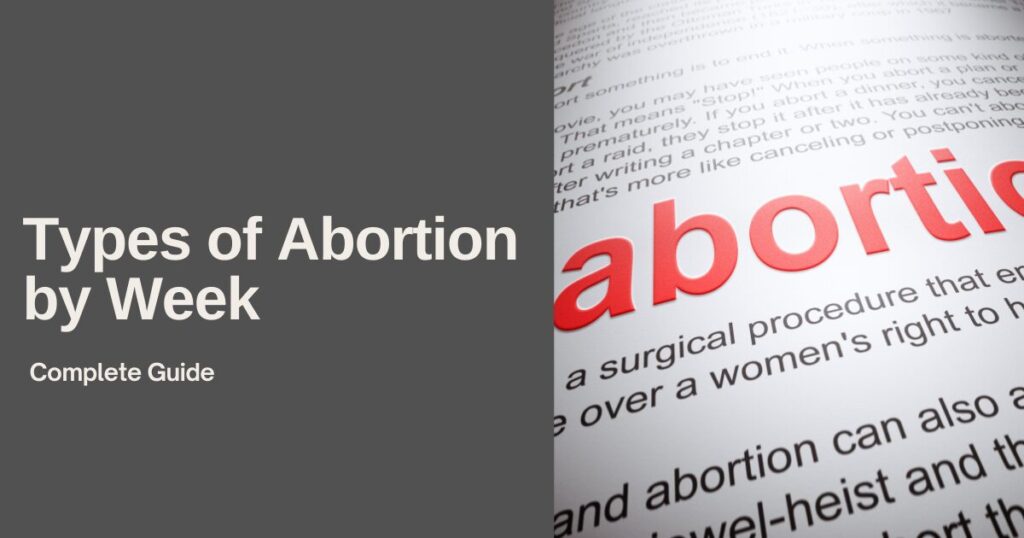 Types of Abortion by Week: Complete Guide to Your Options