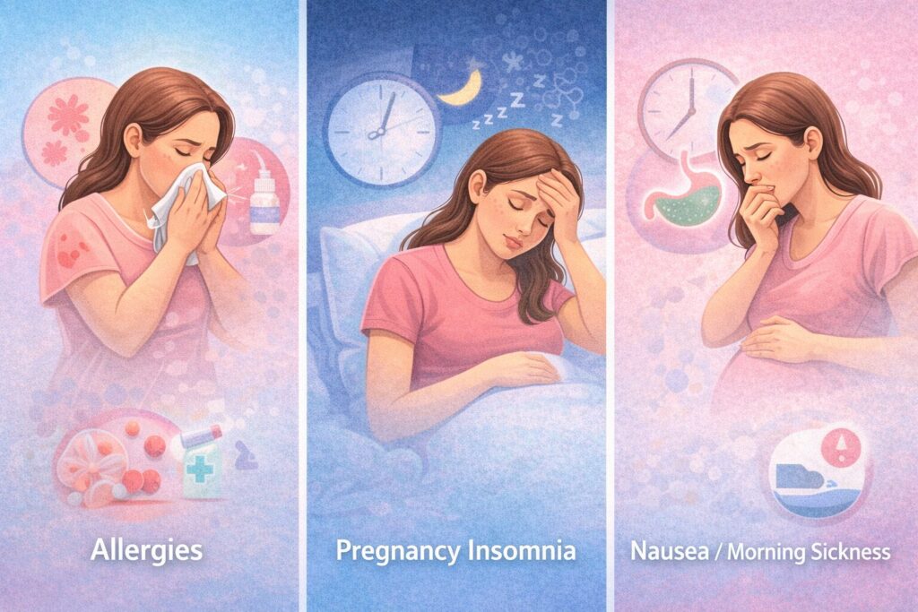 What Can You Use Benadryl For While Pregnant- image
