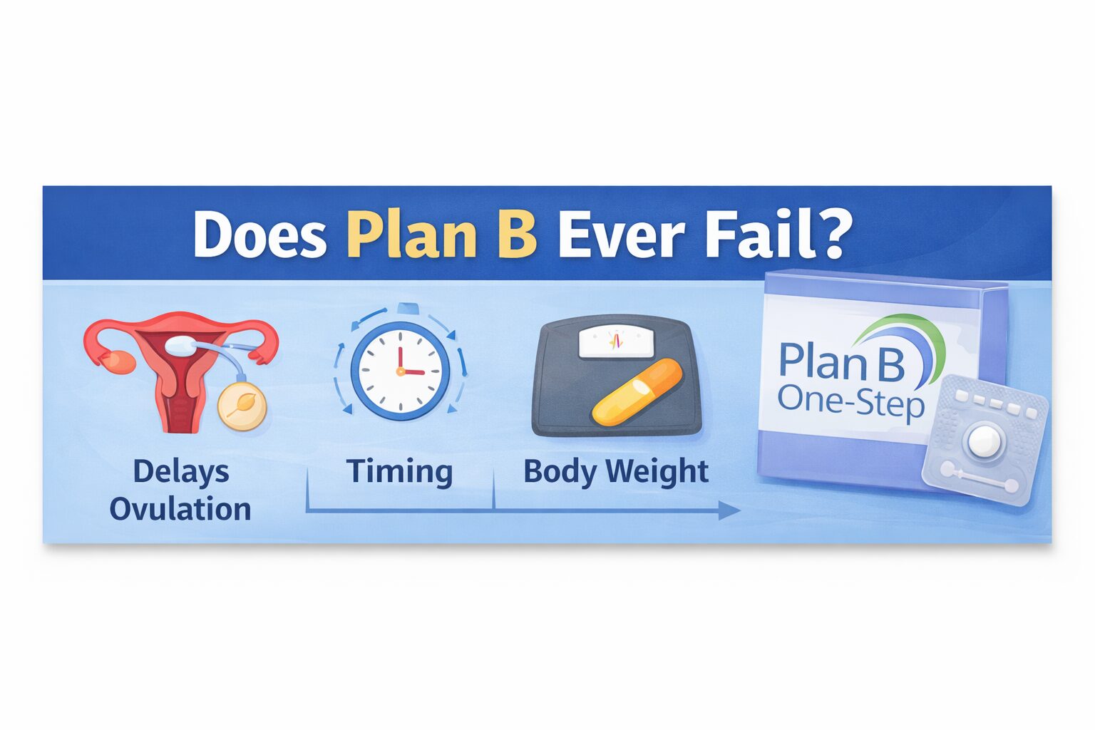 Does Plan B Ever Fail?