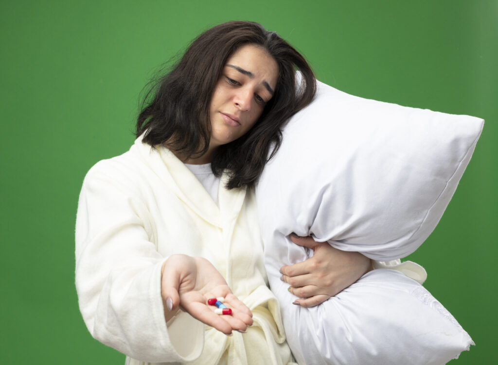 Can I sleep through the abortion pill process?