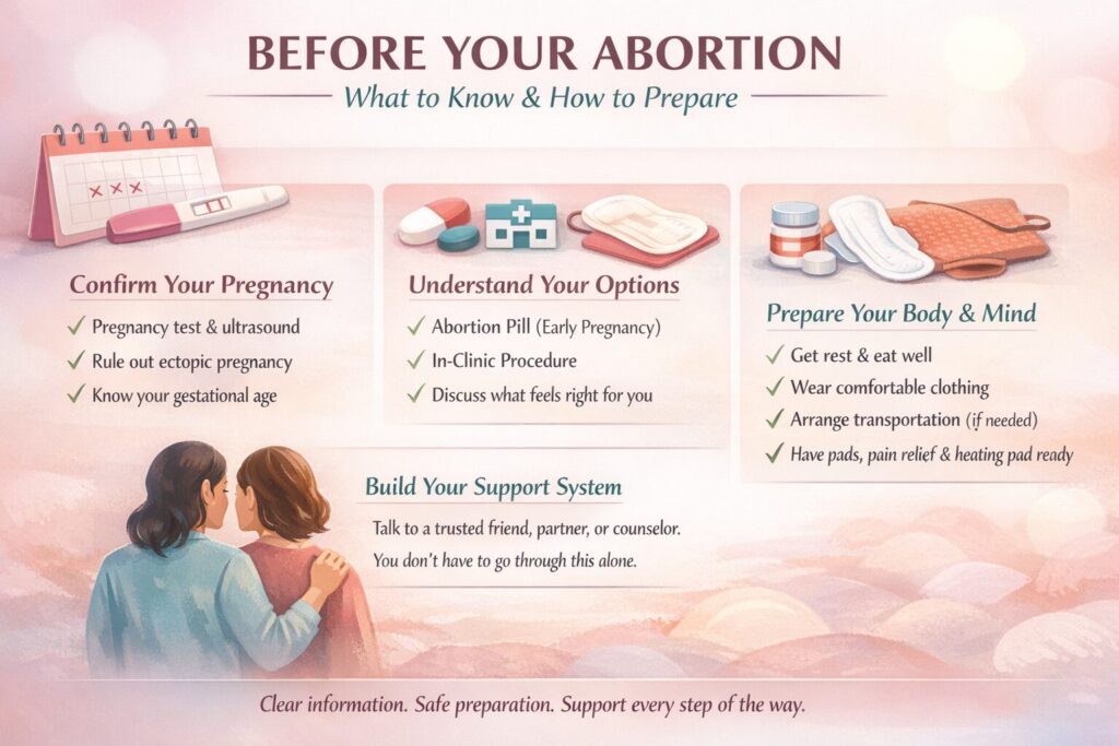 Before the Abortion: Preparation and Awareness 