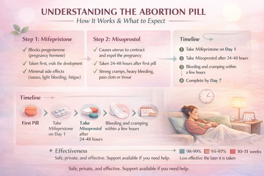 How the Abortion Pill Works in Detail