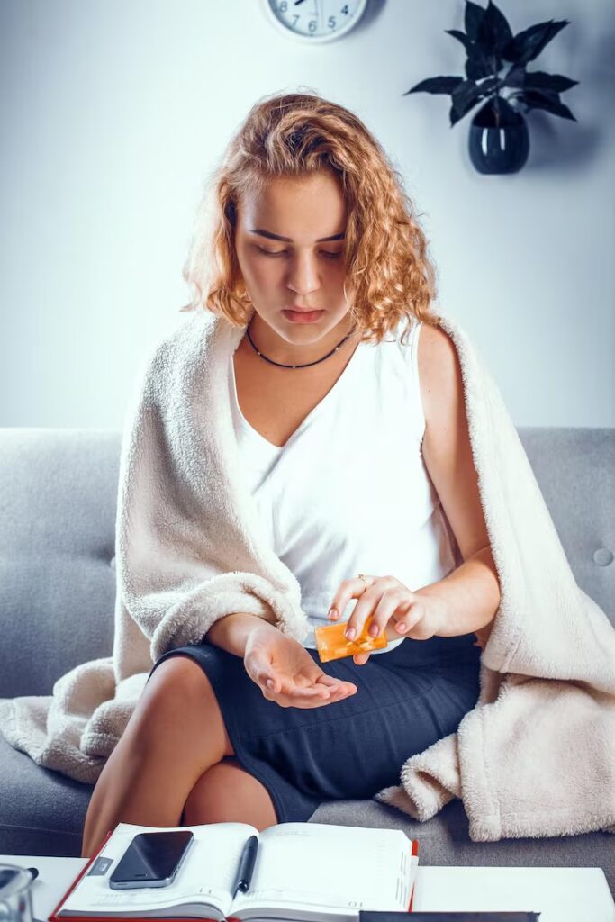 Can I take ibuprofen before abortion pill cramps start?