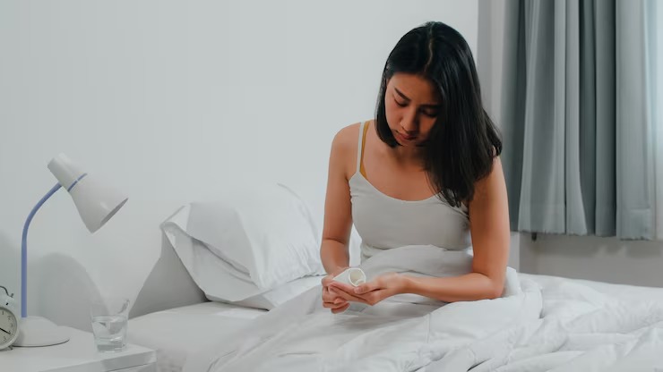 Should I wear overnight pads during abortion pill bleeding?