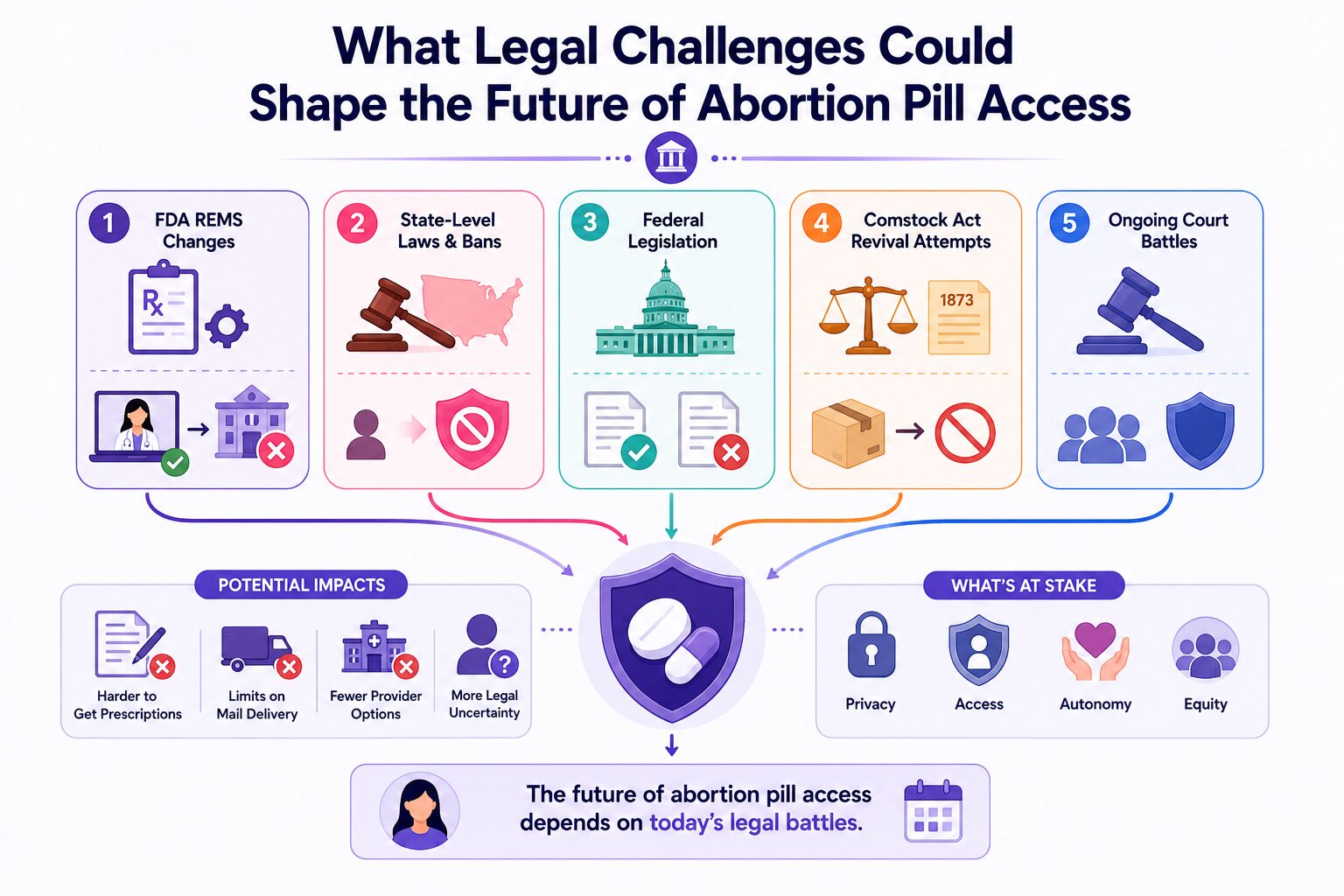 hat Legal Challenges Could Shape the Future of Abortion Pill Access