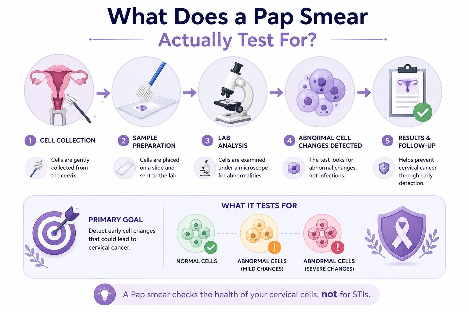 What Does a Pap Smear Actually Test For?