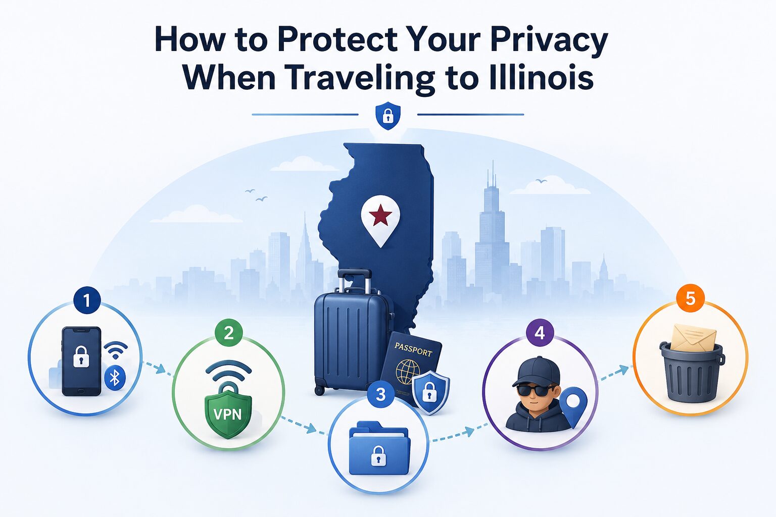 How to Protect Your Privacy When Traveling to Illinois