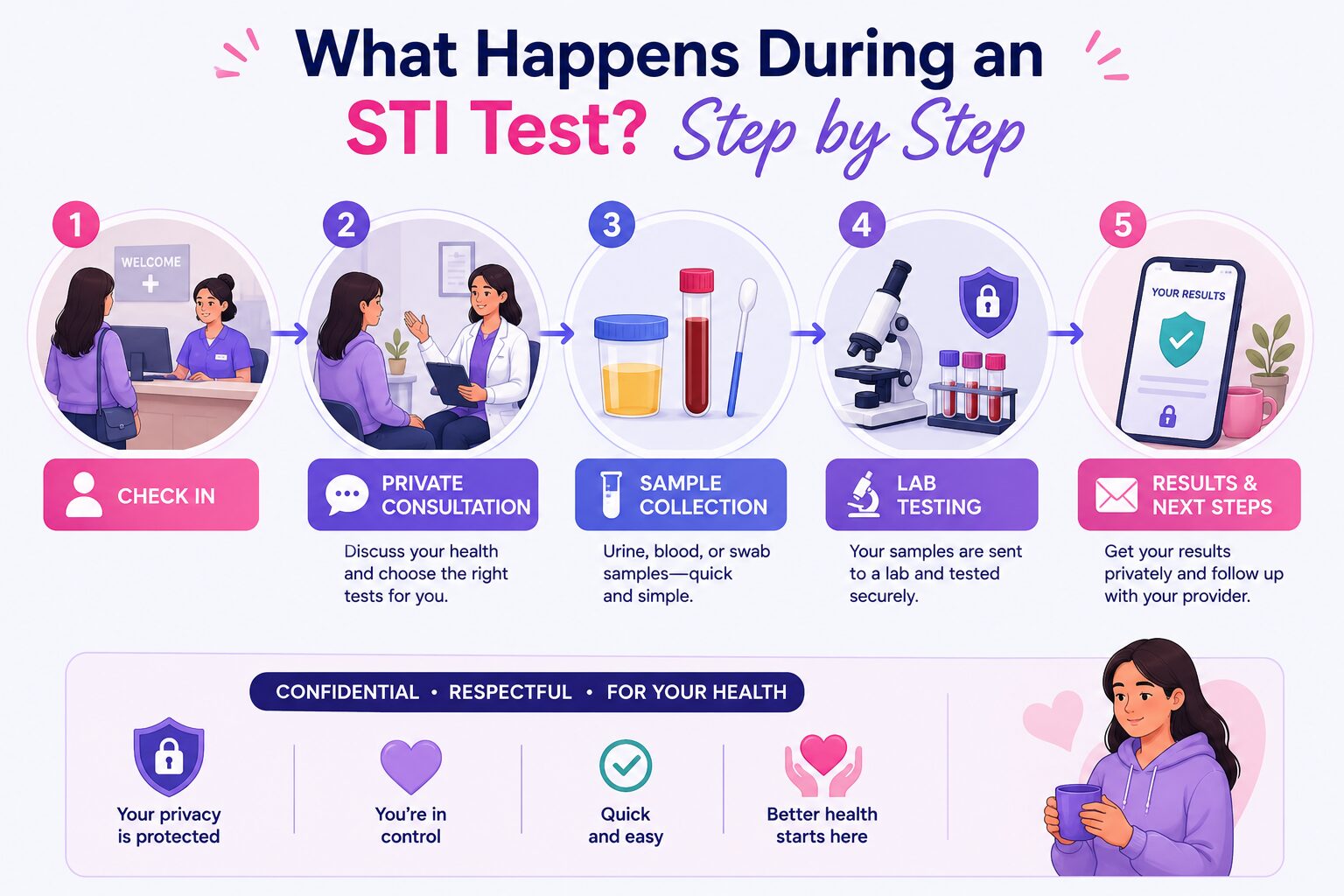 What Happens During an STI Test? Step by Step