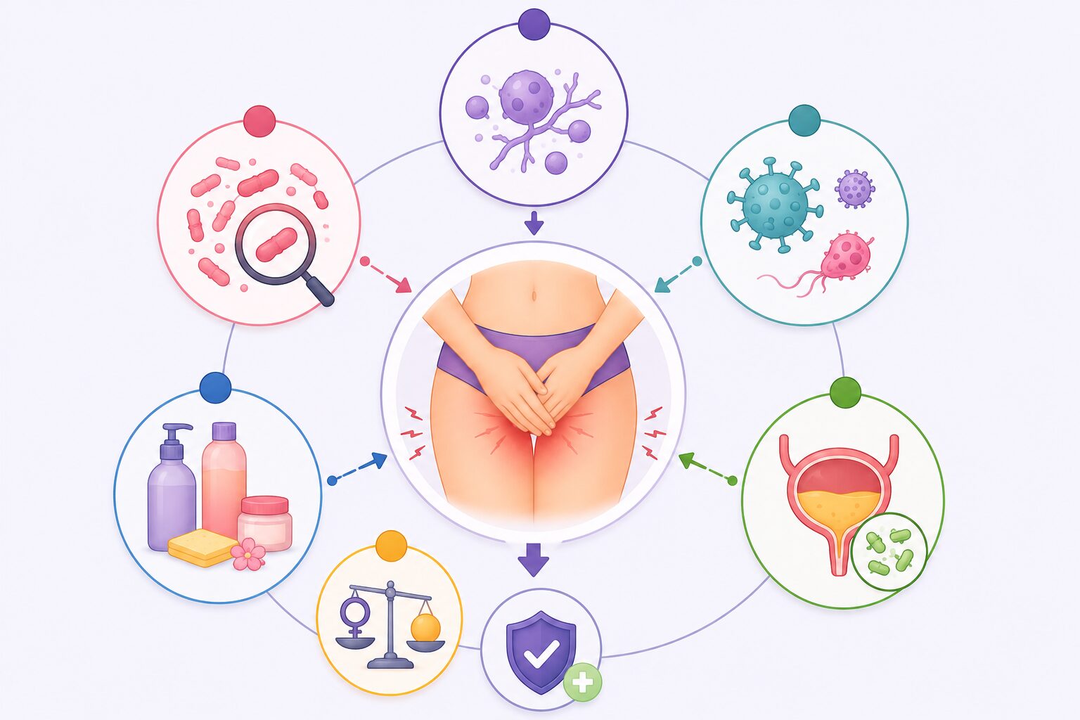 Common Causes of Vaginal Itching, Burning or Odor