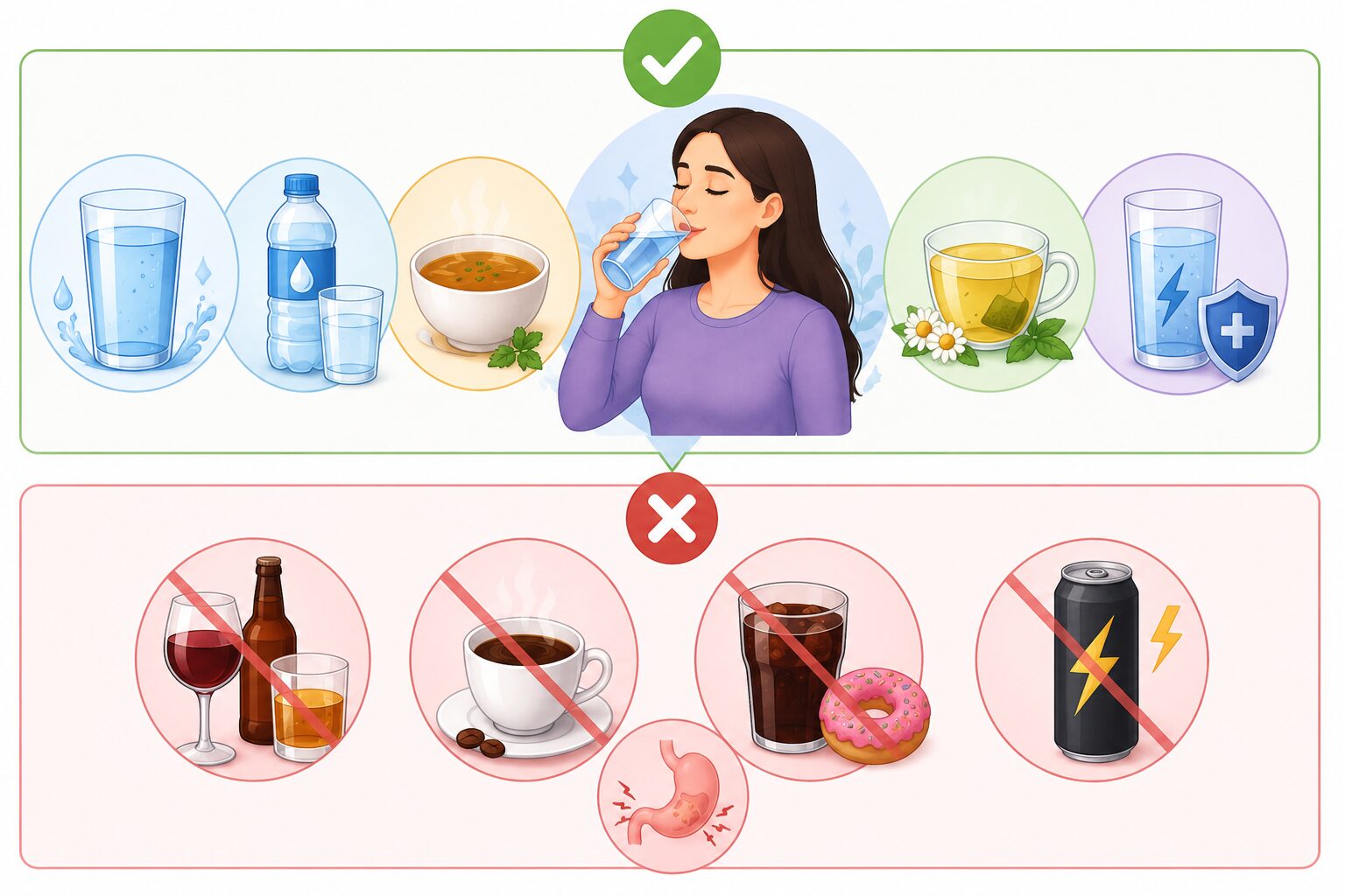 What Are the Best Drinks After Taking Misoprostol?