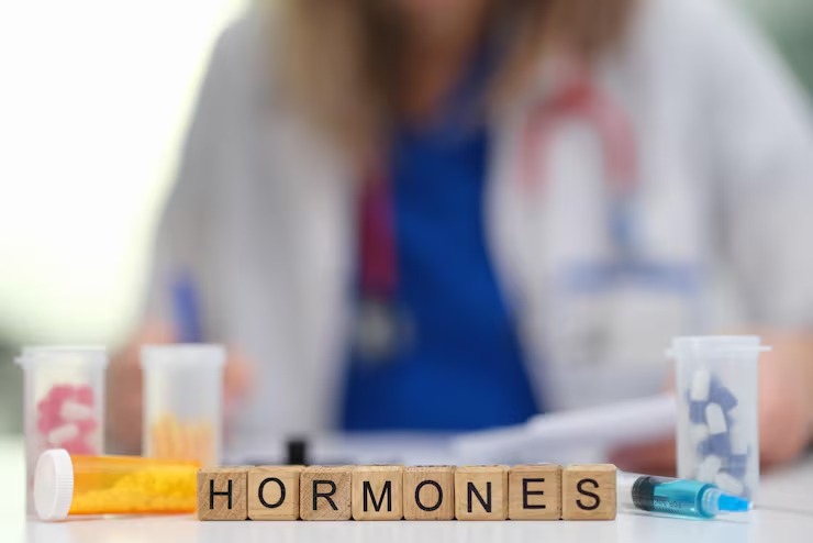 When do hormone levels stabilize post-abortion?