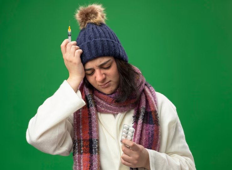 How do you manage severe chills from abortion pills?