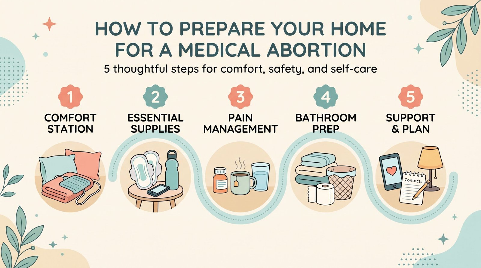 How Should I Prepare My Home Environment for a Medical Abortion?