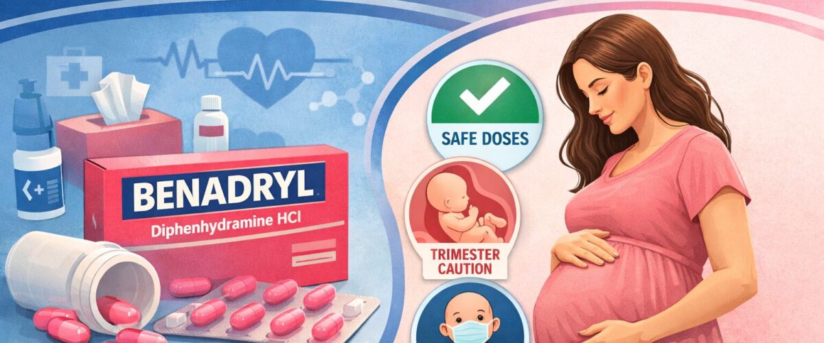 Can I take Benadryl while pregnant - image