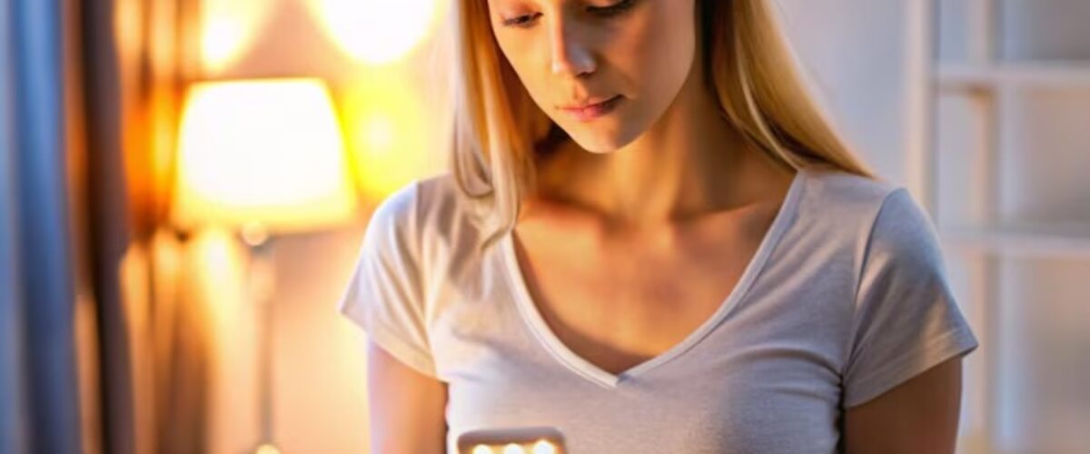 Should someone stay with me during the abortion pill process?