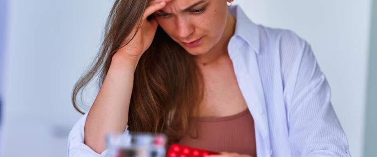 Why is my bleeding stopping and starting after abortion pills?