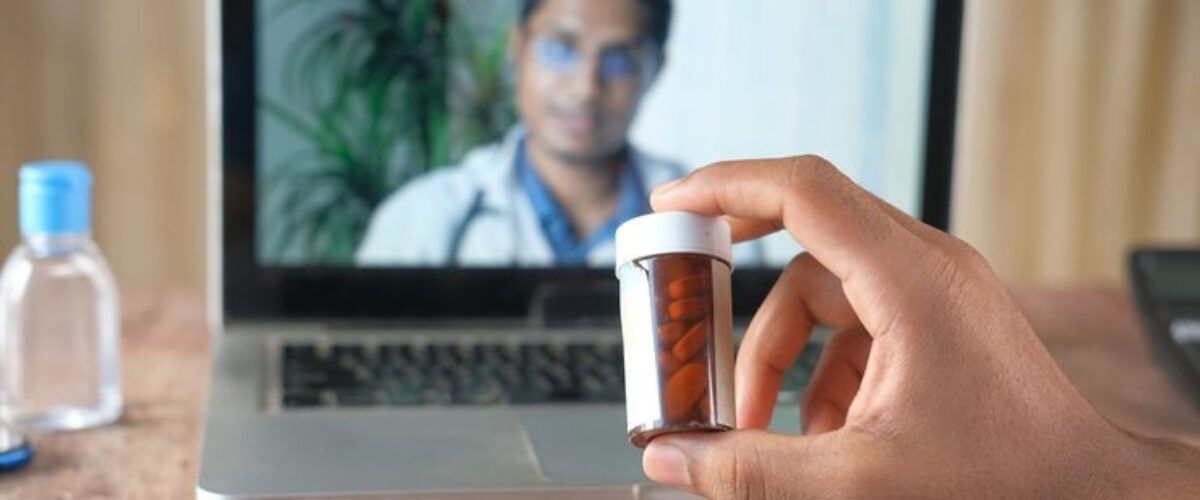 Can I get pills at Matteson clinic same day as telehealth?